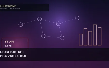 Later Hooks YouTube Creator Partnerships API for Provable ROI