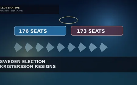 Sweden’s Kristersson Resigns After Narrow Centre-Left Election Win