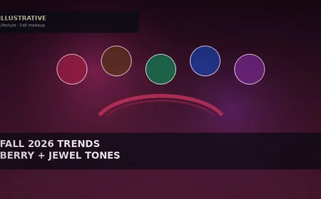 Fall 2026 Makeup Trends Favor Berry Lips, Browns and Jewel Eyes