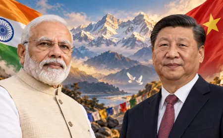 Modi and Xi Pledge Border Peace and Partner Status After BRICS Sidelines Meeting in New Delhi
