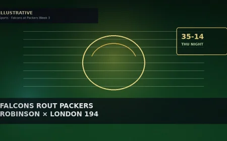 Falcons Rout Packers 35-14 as Bijan Robinson and Drake London Explode