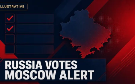 Russia Votes as Ukraine Hits Moscow With 350-Plus Drone Barrage
