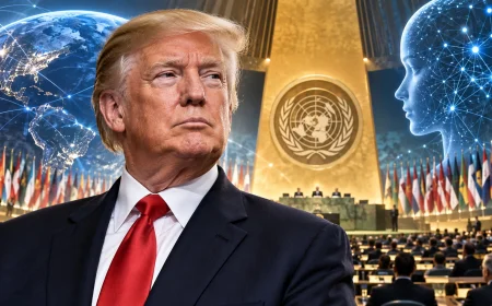 Trump at UNGA Defends Iran and Venezuela Action, Pushes ‘Superintelligence’