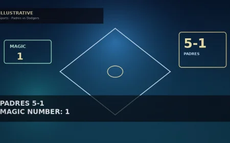 Padres Beat Dodgers 5-1 as Machado Cuts Wild-Card Magic Number to One