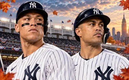 Yankees’ Judge Hopes for Playoffs as Stanton Works Toward Return