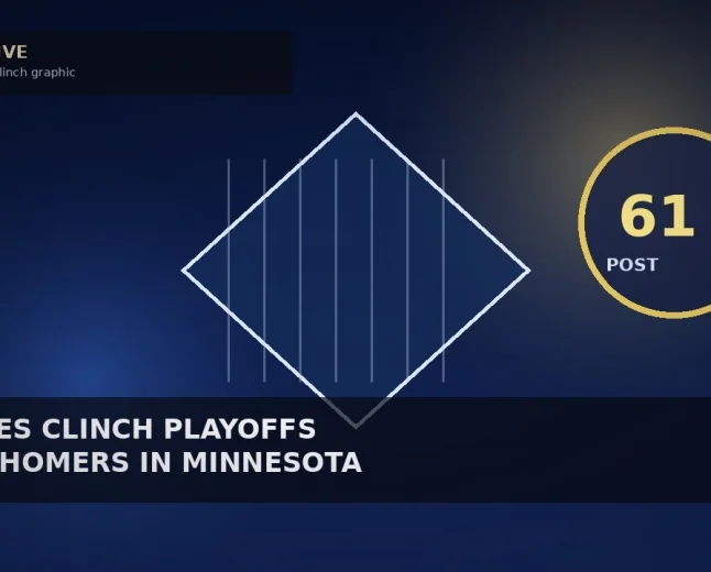 Yankees Clinch Record 61st Postseason Berth as Judge Homers