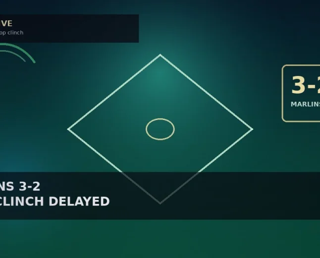 Marlins Beat Cubs 3-2, Delay Chicago Playoff Clinch Again