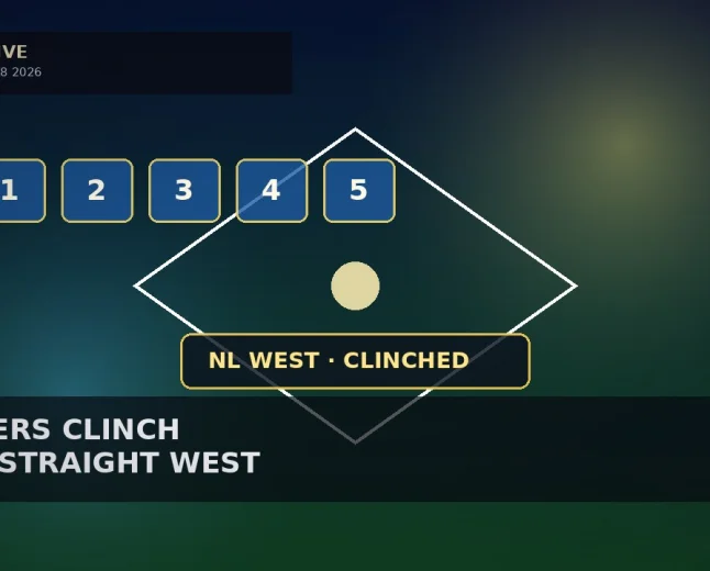 Illustrative diamond and title bars — not game action or player likenesses.
