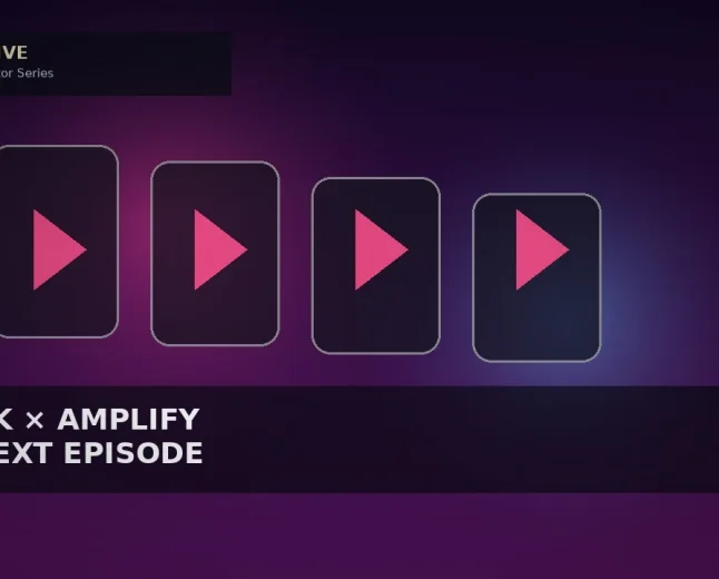 TikTok and Amplify Launch The Next Episode Creator Series for Brands