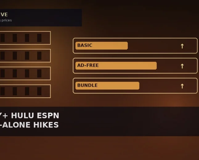 Disney Raises Disney+, Hulu and ESPN Stand-Alone Streaming Prices