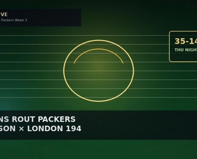 Falcons Rout Packers 35-14 as Bijan Robinson and Drake London Explode
