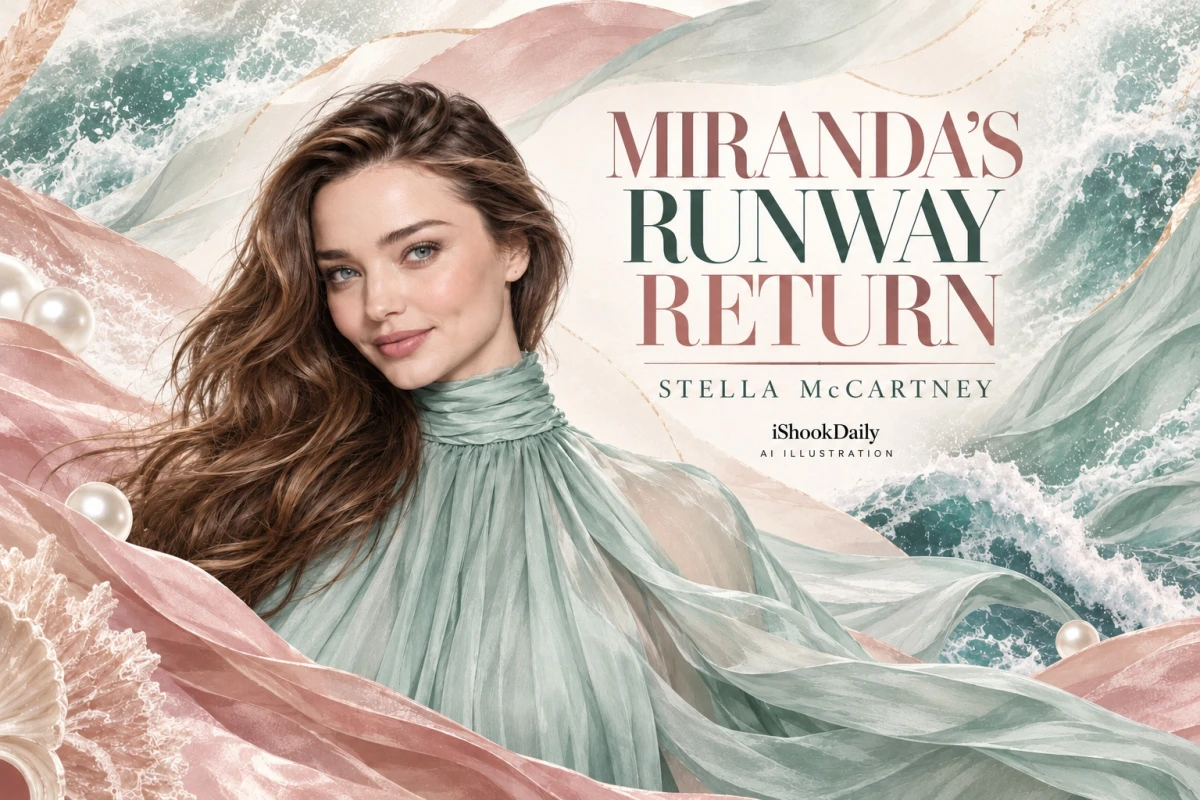 Miranda Kerr Returns to the Runway at Stella McCartney
