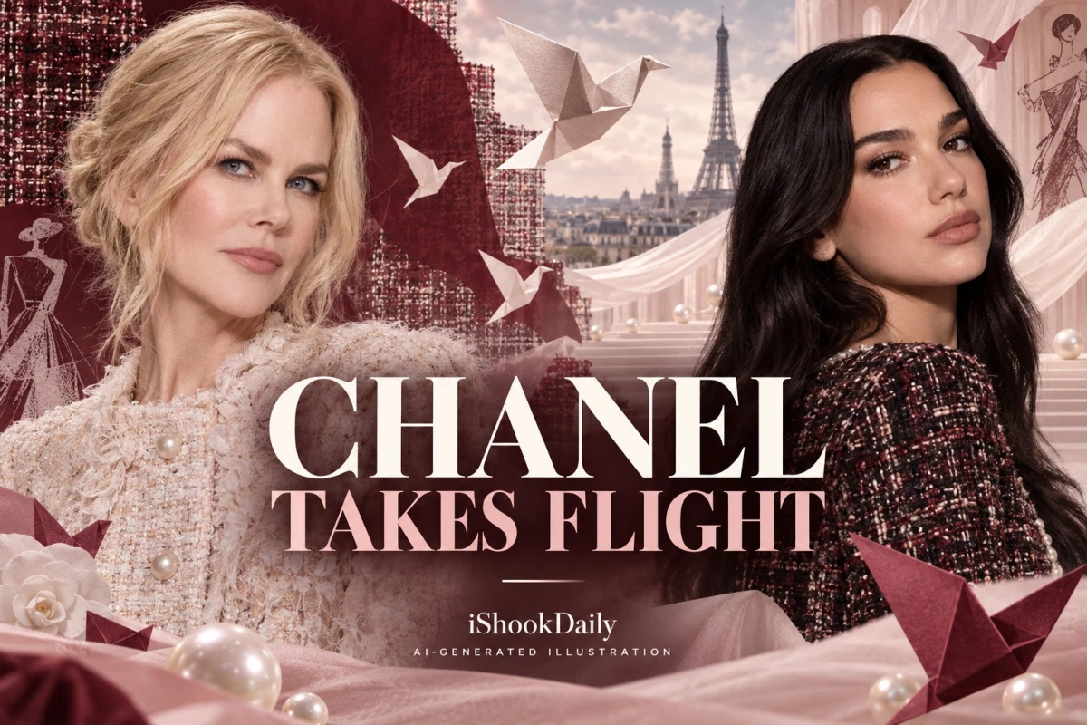 Nicole Kidman, Dua Lipa Front Row as Chanel Takes Flight in Paris