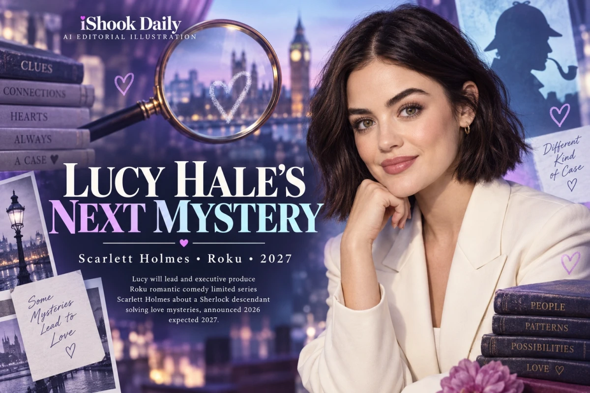Lucy Hale to Lead Roku’s Sherlock Holmes Rom-Com ‘Scarlett Holmes’