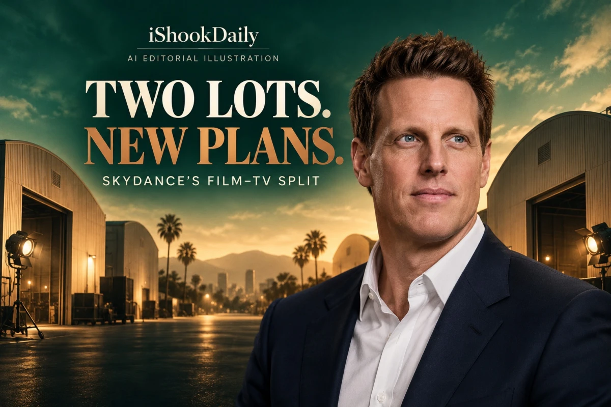 Ellison Says Skydance Will Split Film and TV Across Its Two Lots