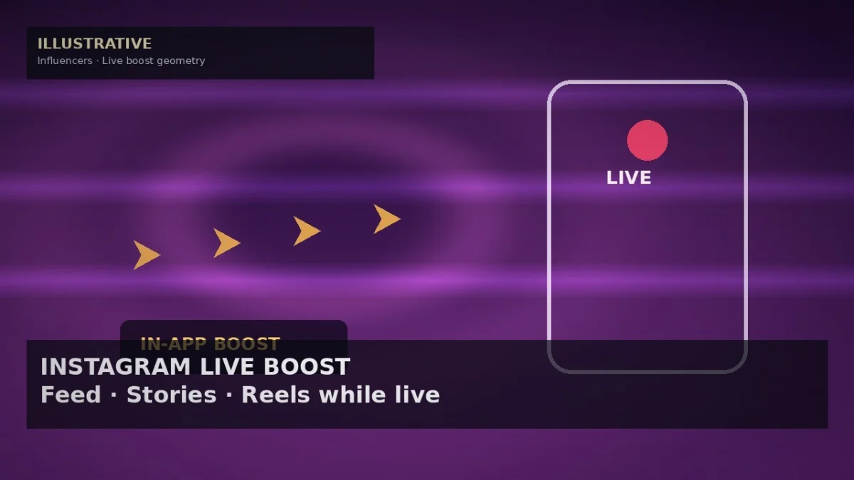 Instagram Lets Creators Boost Live Broadcasts From the App