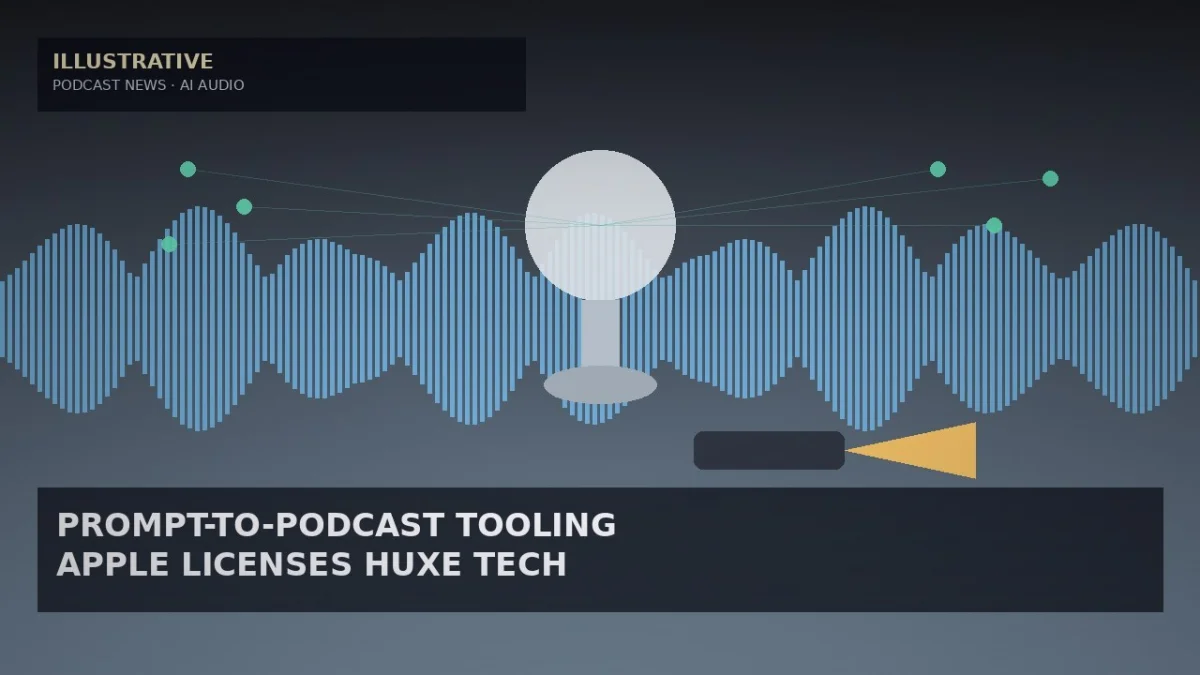 Apple Licenses Huxe AI Tools That Generate Podcasts From a Prompt