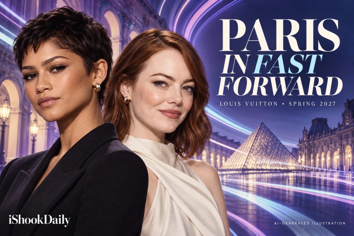 Zendaya, Emma Stone Watch Louis Vuitton Race Into Spring 2027