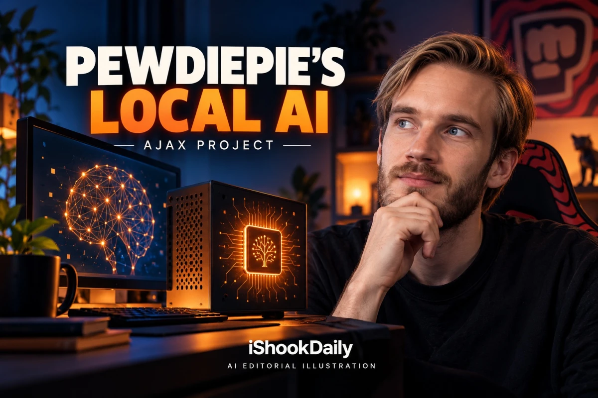 PewDiePie Unveils Ajax Local AI; Cites OpenAI Distillation Bans