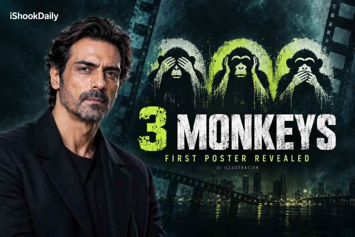 Abbas–Mustan Unveil 3 Monkeys With Arjun Rampal Poster