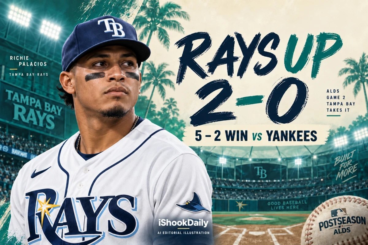 Rays Feast on Yankees Errors, Take 2-0 ALDS Lead With 5-2 Win
