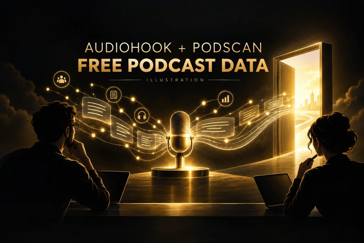 Audiohook Opens Podscan Podcast Data to Industry