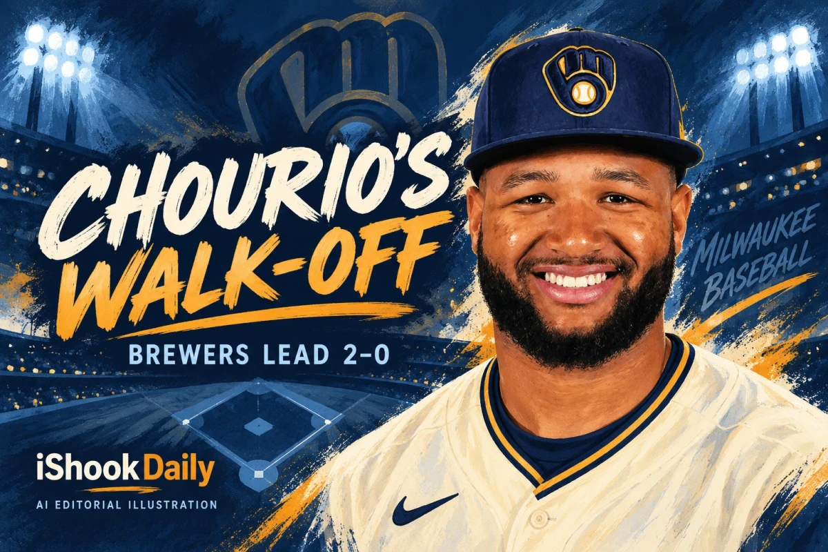 Chourio Walks Off Mason Miller as Brewers Take 2-0 NLDS Lead