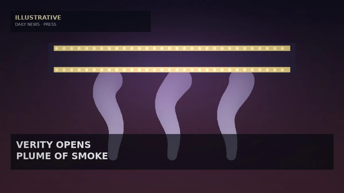 Anne Hathaway Vanishes Into a Plume of Smoke After Verity