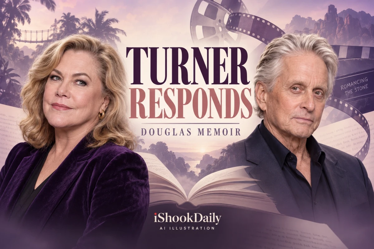 Kathleen Turner Reacts to Michael Douglas Romancing the Stone Affair
