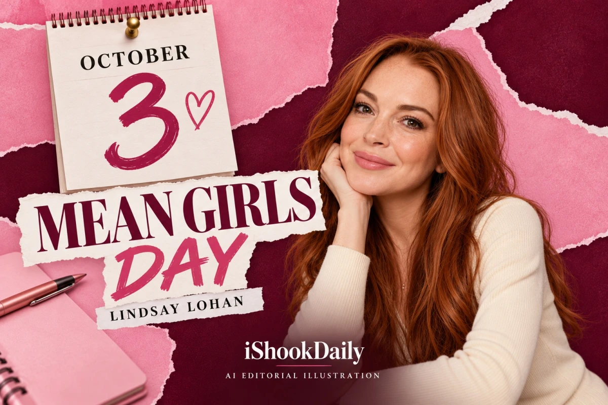 Lindsay Lohan Recreates Mean Girls Oct. 3 Scene With Mark Waters