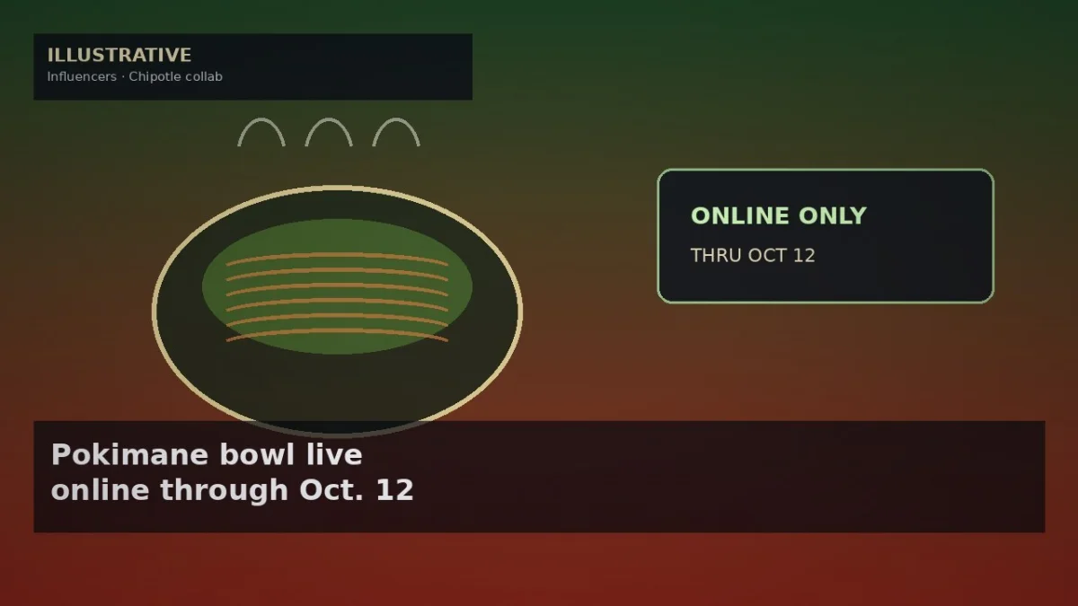 Pokimane’s Chipotle Pollo Asado Bowl Runs Online Through Oct. 12