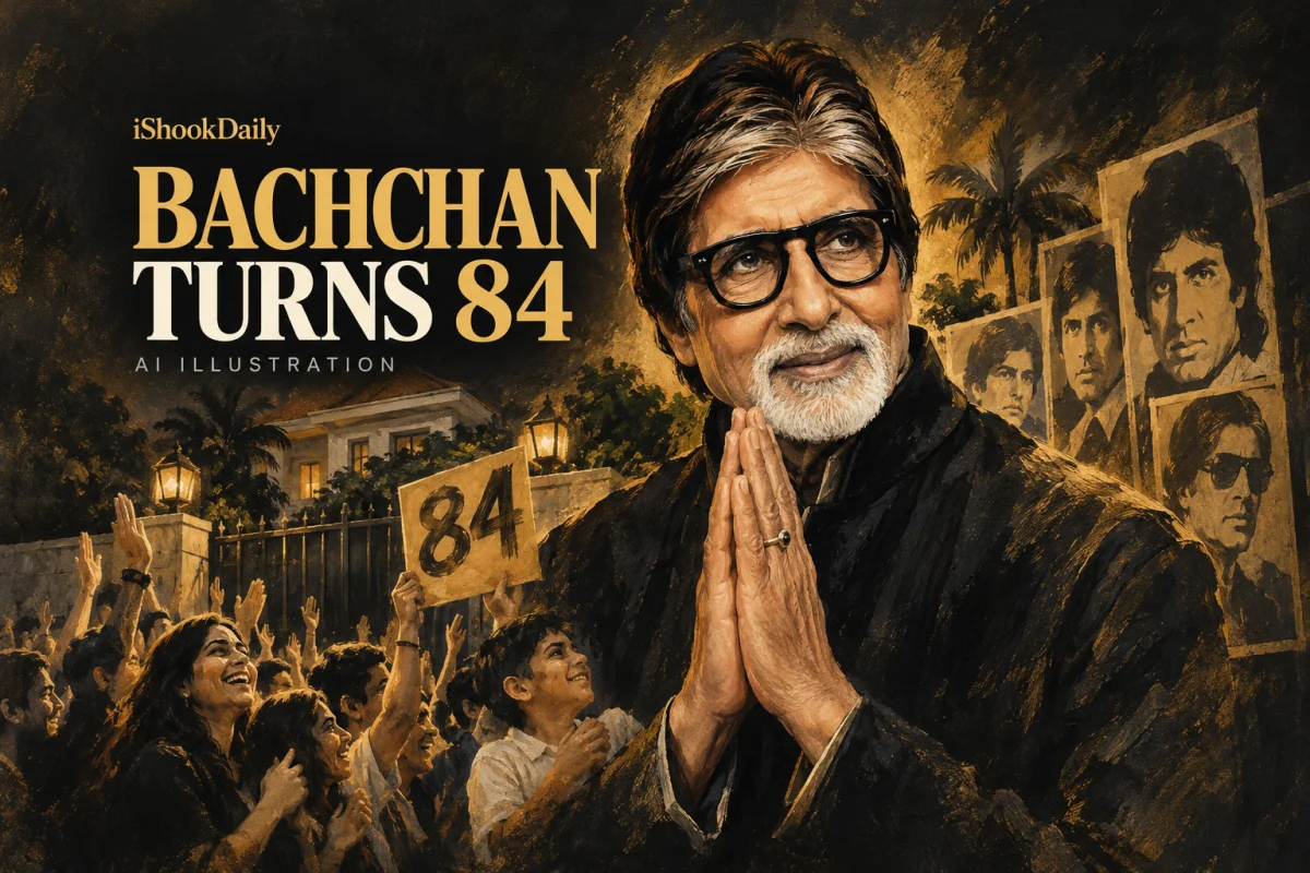 Amitabh Bachchan Turns 84 as Fans Celebrate Outside Jalsa