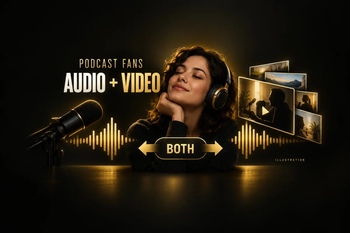 SiriusXM–Edison: Podcast Fans Use Audio and Video Both
