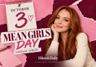 Lindsay Lohan Recreates Mean Girls Oct. 3 Scene With Mark Waters