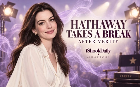 Anne Hathaway Vanishes Into a Plume of Smoke After Verity