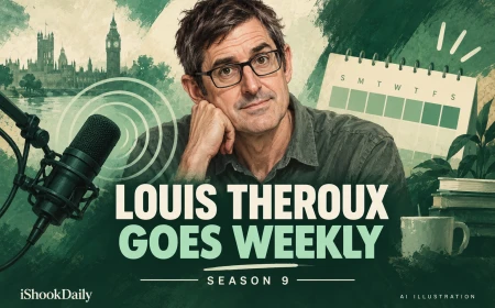 The Louis Theroux Podcast Goes Weekly on Spotify for Season 9