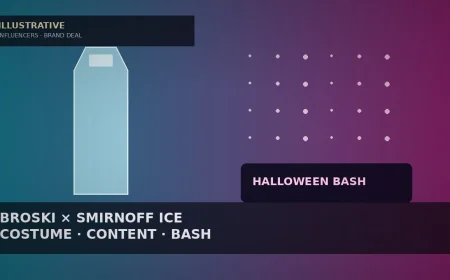 Brittany Broski Partners With Smirnoff Ice for Halloween Content and Bash