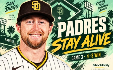 Padres Stay Alive as Cronenworth Homers, King Closes Out Brewers
