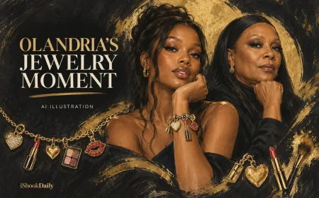 Olandria Carthen Stars in Pandora × Pat McGrath Fall Jewelry Campaign