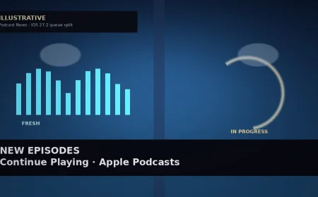 Apple Podcasts Splits Up Next Into New Episodes, Continue Playing