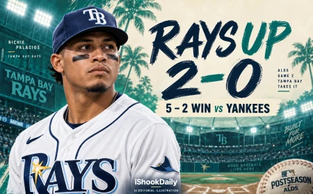 Rays Feast on Yankees Errors, Take 2-0 ALDS Lead With 5-2 Win
