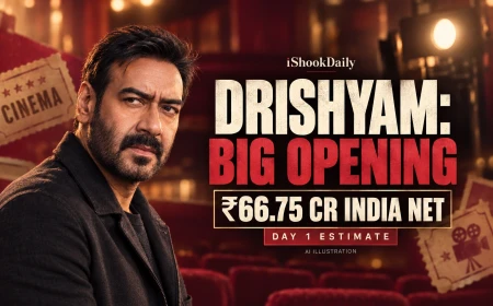 Drishyam: The Conclusion Opens to ₹66.75 Cr India Net