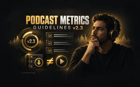 IAB Tech Lab Finalizes Podcast Measurement Guidelines v2.3