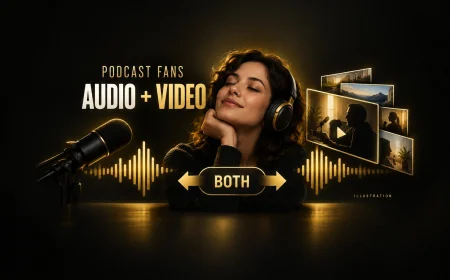 SiriusXM–Edison: Podcast Fans Use Audio and Video Both