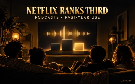 Sounds Profitable: Netflix Ranks Third Among Podcast Platforms