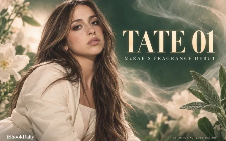 Tate McRae Launches Debut Fragrance TATE 01