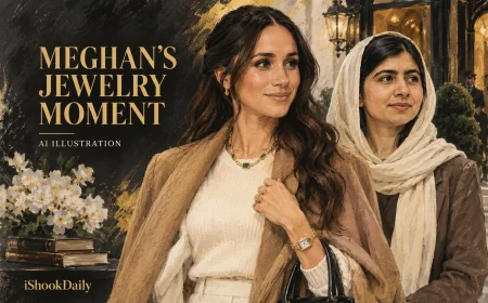 Meghan Markle Wears $21K Logan Hollowell Jewels for Malala Lunch
