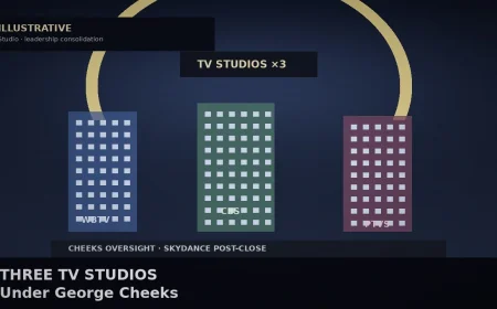 Cheeks to Oversee All Three Skydance TV Studios
