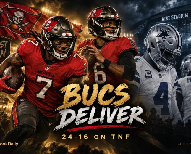 Bucs Beat Cowboys 24-16 on TNF as Irving and Rookie Daniels Deliver First Win