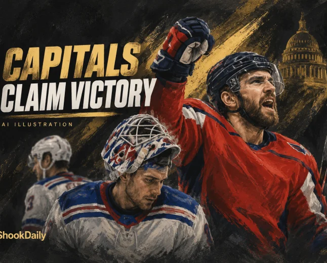 Capitals Beat Rangers 3-1 After Shesterkin Leaves Injured